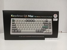 Keychron Q1 Max 75% Wireless Mechanical Keyboard With Red Switches  *READ* picture