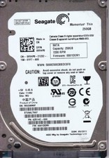 Seagate ST250LT007 pn: 9ZV14C-030 sn: W02 fw: 0001DEM1 WU 250GB SATA 2.5 4824 picture