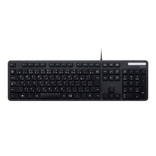 ELECOM Keyboard Wired Membrane Thin Full Keyboard Black TK-FCM108XBK picture