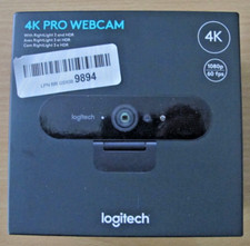 Logitech 4K Pro 4K 1080p 720p Webcam Noise-Canceling Mic PC/MAC 960-001390 Open picture