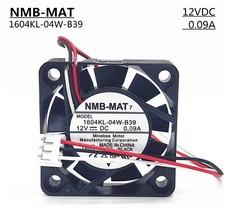 1pcs NMB-MAT 1604KL-04W-B39 4010 12V 0.09A 4cm Yaskawa Servo Drive Fan picture