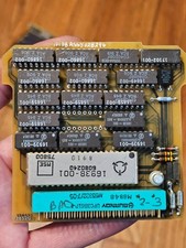 Vintage Military Avionics Logic PCB Gold Ceramic Hybrid IC Burndy Rare Board picture