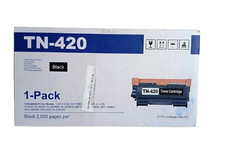 TN420 Black Toner Replacement for Brother TN 420 TN-420 Toner Cartridge New picture