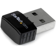 StarTech.com USB 2.0 300 Mbps Mini Wireless-N Network 300 N, Black picture