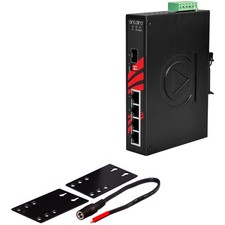 Antaira LNX-0501G-SFP 5-Port Industrial Unmanaged Ethernet Switch picture
