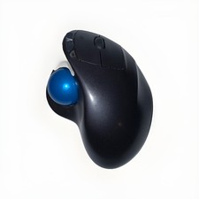Logitech M570 910-001799 Wireless Trackball Mouse Black w/ Bluetooth Dongle picture