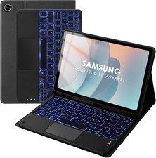 Backlit Keyboard Case with Touchpad for Samsung Galaxy Tab A11+ 2025/ A9+ 2023 1 picture