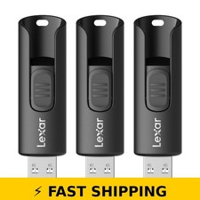 Lexar 64GB A30E USB 3.2 Flash Drive 3-Pack Storage Expansion picture