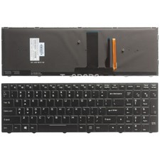 New For Clevo NP8155 NP8156 NP8157 NP8151 Keyboard US Colorful Backlit Crystal picture