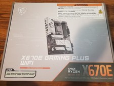 MSI X670E Gaming Plus WiFi AMD Motherboard. picture