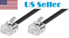 6 ft RJ25 / RJ12 Extension Cable 6 pin 6p6c Makeblock Compatible RJ 12 picture
