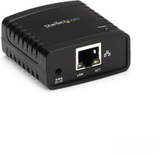 Startech PM1115U2 10/100Mbps Ethernet to USB 2.0 Network LPR Print Server picture