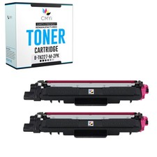 2-Pack Compatible CMYi TN-227 Magenta Toner Cartridge fits Brother MFC-L3750CDW picture