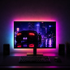 RGB Monitor Backlight LED Strip Kit picture