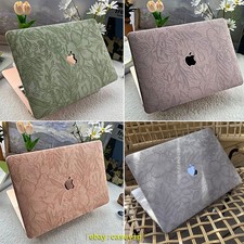 Carved Flower Leather Case For Macbook Neo 13 M5 Air 13 15 Pro 14 16 12 11 inch picture