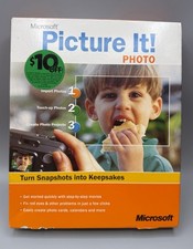 Microsoft Picture It Photo For Windows New Sealed picture