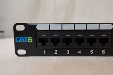 (x1) ICC - ICMPP2460V Patch Panel, Cat 6, 24-Port, 1RMS ~ NOS picture