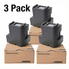 3pack Maintenance Box For T04D1 ET-15000 ET-3750 ET-3760 WF-2860 ET-4760 ET-3850 picture
