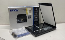 Epson Perfection V39 II Flatbed Photo Scanner Power On Tested For Parts As-Is picture