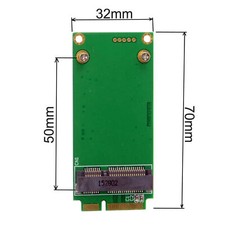NFHK   3x5cm mSATA Adapter to 3x7cm Mini PCI-e SATA SSD for Eee PC S101 900 T91 picture