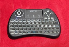 REIIE H9+ Backlit Wireless Mini Handheld Keyboard & Touchpad MISSING RECEIVER picture
