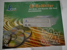 K HYPERMEDIA CD 52 X WRITE, 24X REWRITE, 52X READ #KHCRW522452-NEW SEALED IN BOX picture