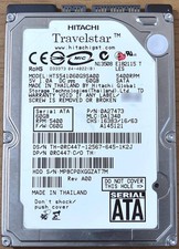 HITACHI HTS541060G9SA00 [60GB 2.5 inch 9.5mm SATA HDD 2006 model, 14903H (Crysta picture