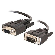 1FT DB9 M/F BLK EXTENSION CABLE 1 Foot, Beige picture