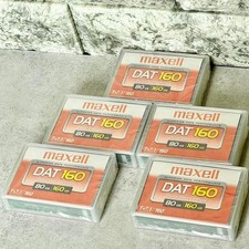 [ New ] MAXELL DAT 160 Digital Data Cartridge Tape lot of 5 JAPAN picture