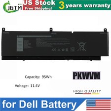 PKWVM Battery For Dell Precision 7550 7560 7750 7760 Mobile Workstation P44 95Wh picture