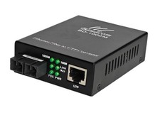 Gigabit SingleMode Fiber Ethernet Media Converter Dual SC Up to 20KM 1 Unit picture