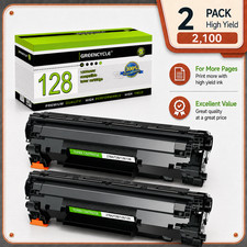 2PK Black Toner Cartridge For Canon 128 Imageclass D530 D550 MF4880dw MF4890dw picture
