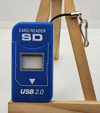 Mad Catz USB 2.0 SD/MMC/RS-MMC Card Reader R3409SIB Blue Universal picture