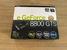 EVGA NVIDIA GeForce 8800 GTS 640 MB DDR3 PCI-E SEALED (NOS) picture
