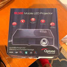 Optoma ML500 Portable DLP LED Projector 500 Lumens SVGA 800x600 HDMI picture