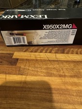 Genuine Lexmark X950X2MG Magenta High Yield Toner Cartridge - New and Sealed picture