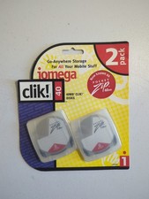 2 Pcs Vintage Iomega Clik 40mb Discs Rare In Original Sealed Package picture