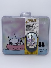 NEW Peanuts Gang SNOOPY & WOODSTOCK Chill Wireless Mouse + Mouse Pad Combo NEW picture