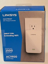 Linksys RE7000 Max-Stream WiFi Range Extender AC1900 Extends 2500 Square Ft. picture