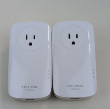 TP-Link TL-PA8010P AV1200 Gigabit Powerline Ethernet Adapter Passthrough 2 Pack picture