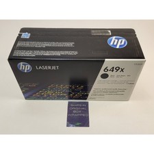 HP 649X Black Ink Cartridge Toner CE260X - New in Box picture