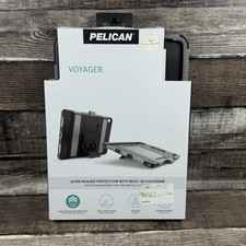 Pelican Voyager Rugged Case Black For IPad Pro 11in Kickstand Pencil Holder picture
