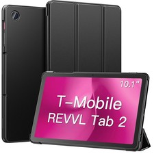 MoKo Case for T-Mobile Revvl Tab 2 2025 Tablet 10.1 Inch, Black picture
