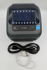 Zebra ZP 450 Direct Thermal Label Printer 203dpi USB Serial Parallel ZPL Tested picture