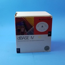 Ashton-Tate dBase IV Developer's Edition Version 1.1 For DOS - Open Box picture