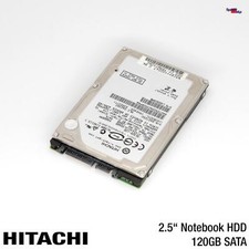 HDD SATA IBM Hitachi 120GB 5K320-120 HTS543212L9SA00 Notebook Laptop Hard Drive picture