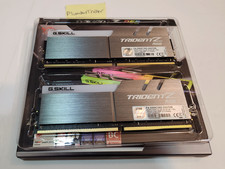 G.Skill Trident Z RGB 32GB (2x16GB) DDR4 3200MHz RAM F4-3200C16D-32GTZR TESTED picture