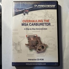 Precision Plane Overhauling The MSA Carburetor Interactive CD-ROM Step By Step picture