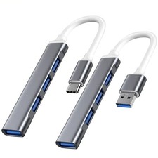 USB C Hub 3.0 Type C 3.1 4 Port Multi Splitter Adapter OTG PC Accessories 1PC picture