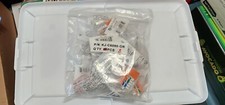 8 Networx CAT6 Keystone Jacks 90°  110 UTP Orange KJ-C6090-ORANGE picture